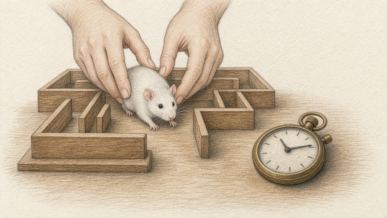 Robert Rosenthal's 1963 rat experiment showed that expectations alter performance, but not through mental magic. Belief only changes an outcome when it changes how you touch the work.